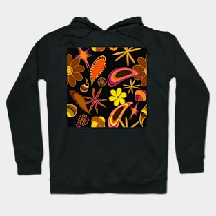 Vintage diversity on black Hoodie